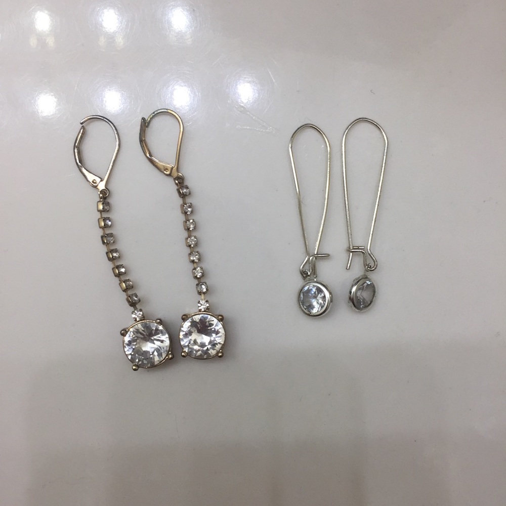 Two Pair or Dangle Earrings